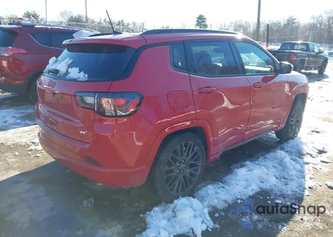 2022 Jeep Compass (Red) Edition 4X4 z USA, uszkodzony, nr VIN 3C4NJDCB6NT210555